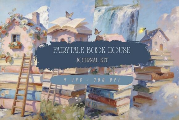 Download Fairytale Book House Journal Kit - Fairytale Collection