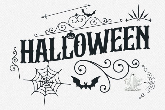 Download Halloween Vintage Sign SVG, Halloween - Vintage Collection