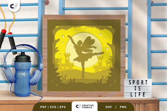 Download Ballet Dance Fairytale 3D Shadow Box - Fairytale Collection