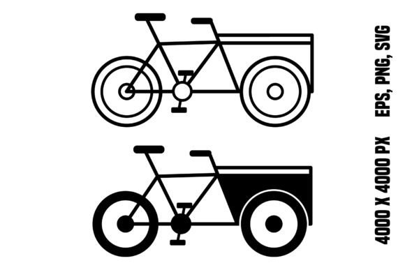 Download Cargo Bike Icons - Cargo Collection