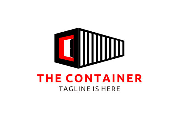 Download Initial C and Door with Cargo Container - Cargo Collection